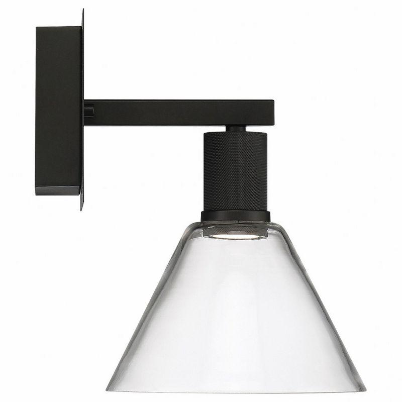 Access Lighting Port Nine 1 - Light Wall Light in  Matte Black