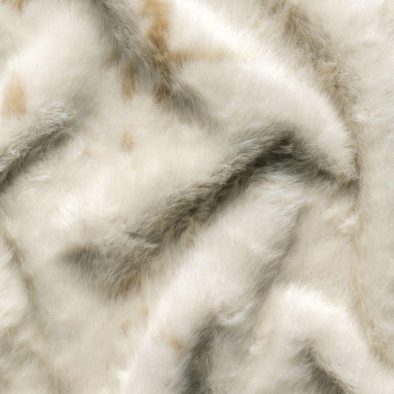 nuLOOM Marcia Machine Washable Faux Cowhide Area Rug