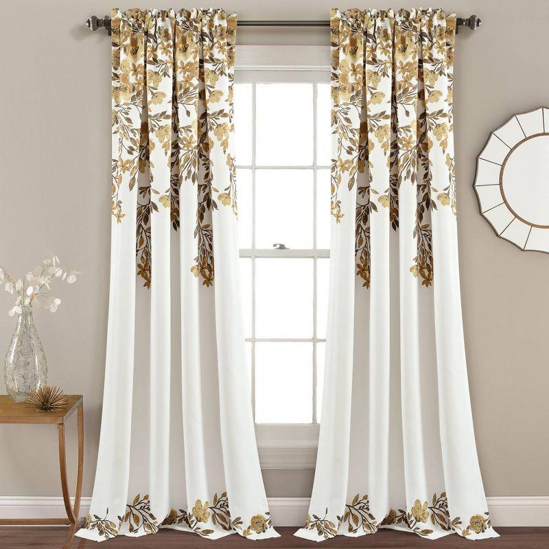 Tanisha Polyester Sheer Curtain Pair (Set of 2)