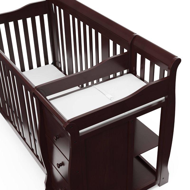 Storkcraft Portofino 5-in-1 Convertible Crib and Changer