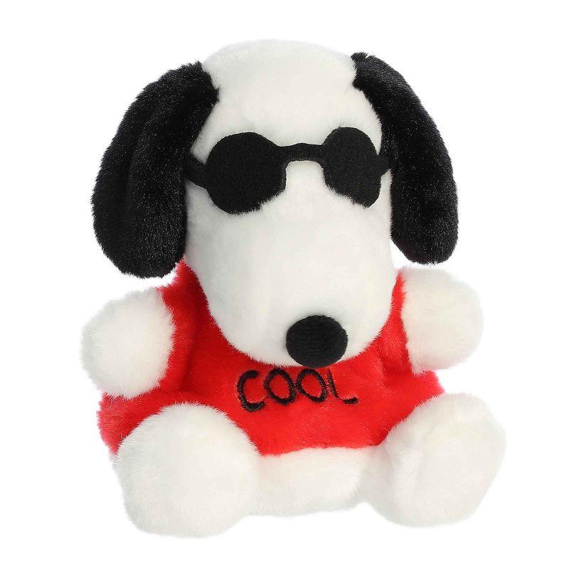 Aurora Mini Palm Pals Joe Cool Peanuts Timeless Stuffed Animal White 5"