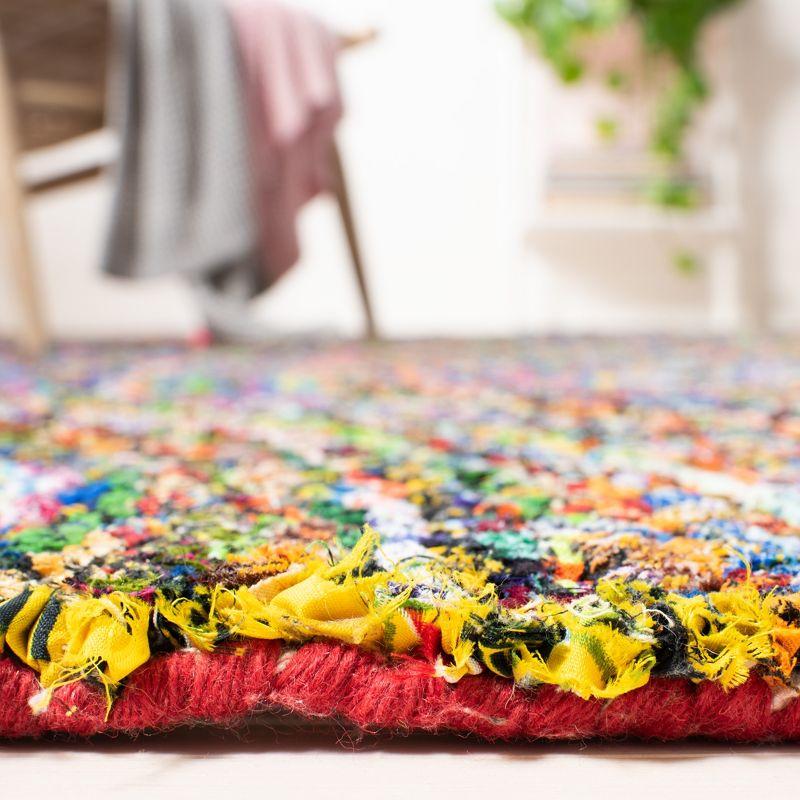 Nantucket NAN517 Hand Tufted Area Rug - Multi - 4'x4' - Safavieh.