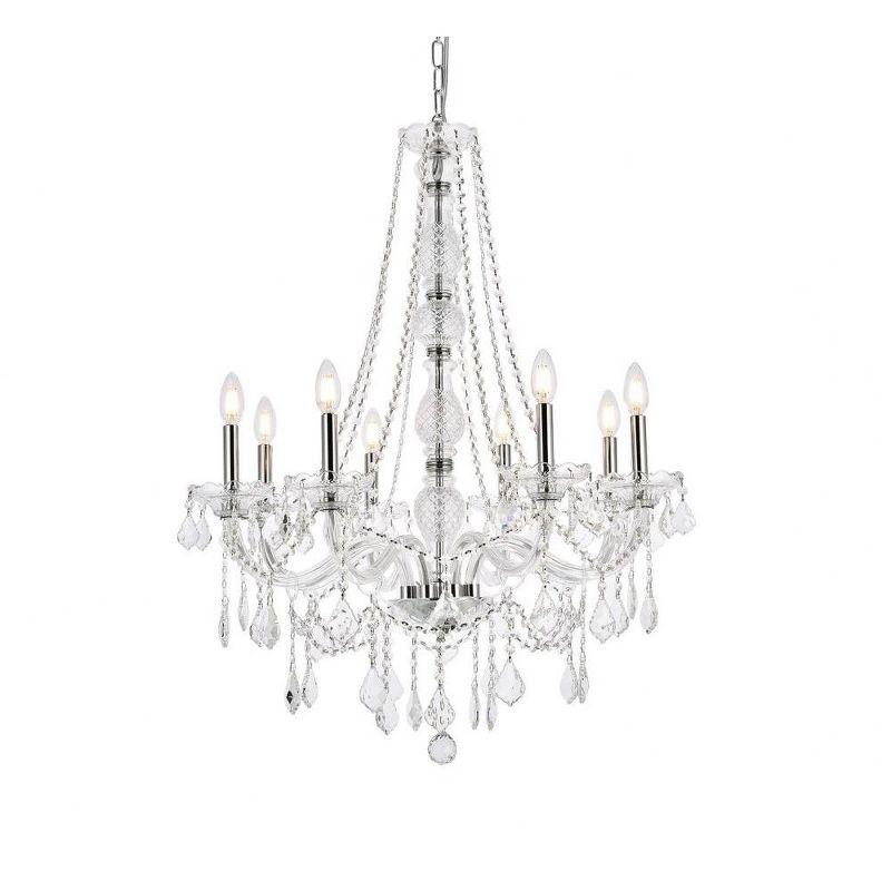 Elegant Lighting Verona 8 - Light Chandelier in  Chrome