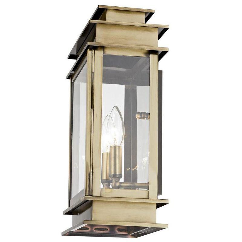 Livex Lighting Princeton 2 - Light Wall Light in  Antique Brass