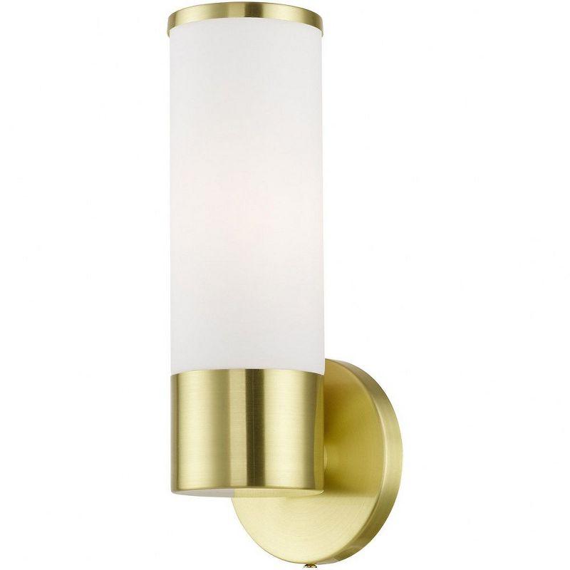 Livex Lighting Lindale 1 - Light Sconce in  Satin Brass