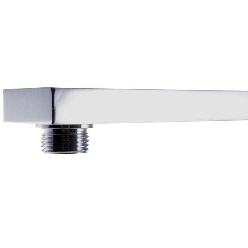 12" Square Raised Wall Mounted Shower Arm