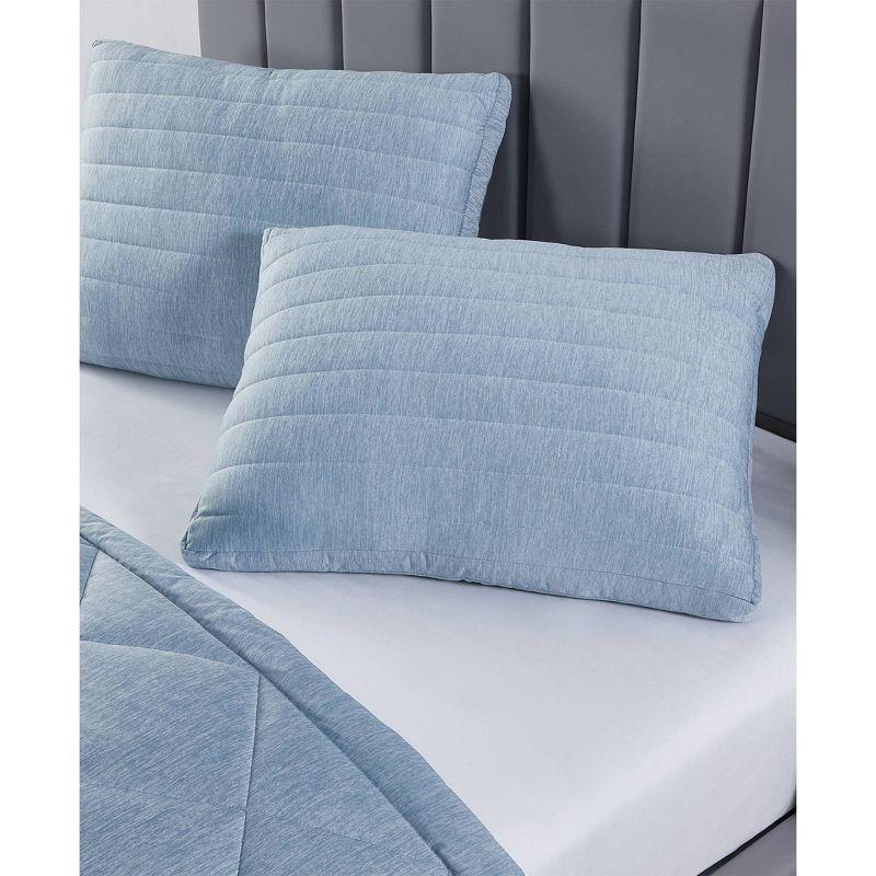 Below Zero Cooling Channel Quilted Medium Support Pillow with Gusset