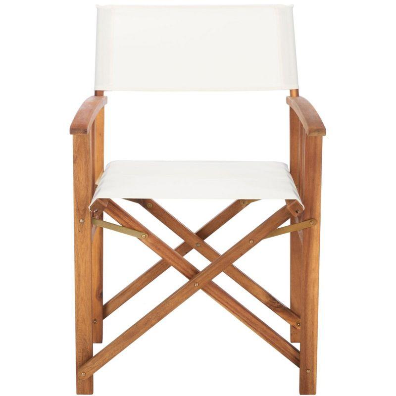 Laguna Director Chair Indoor/Outdoor (Set Of 2) - PAT7004 - Natural/Beige - Safavieh