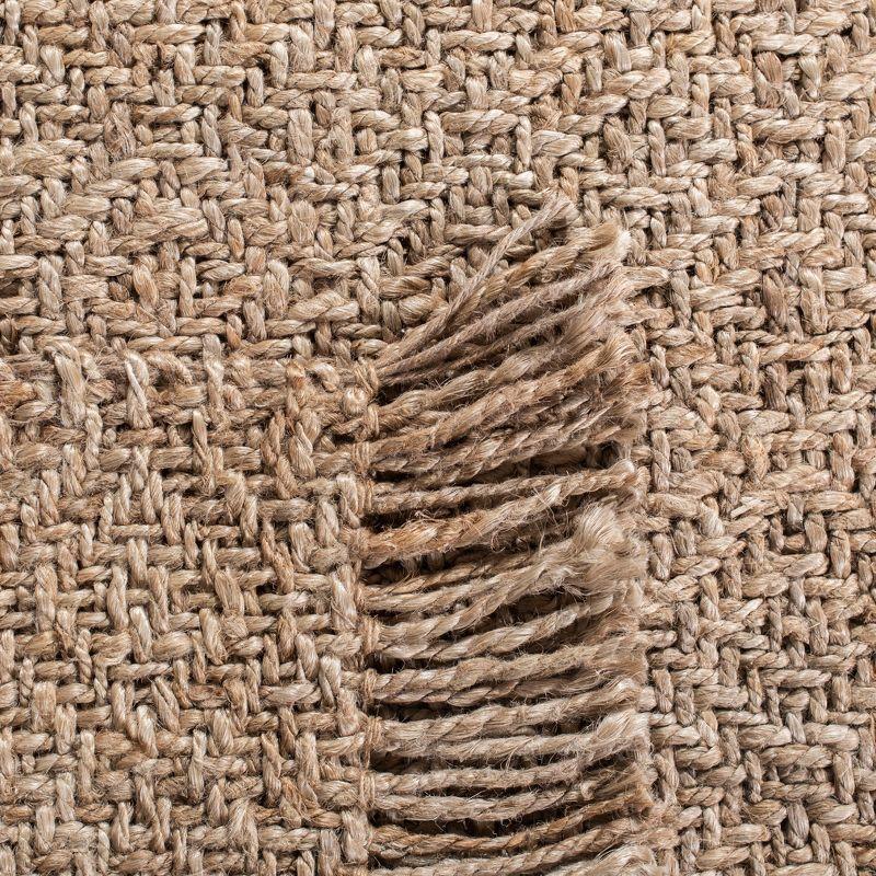 Natural Fiber NF821 Hand Woven Area Rug - Grey/Natural - 5'x8' - Safavieh.
