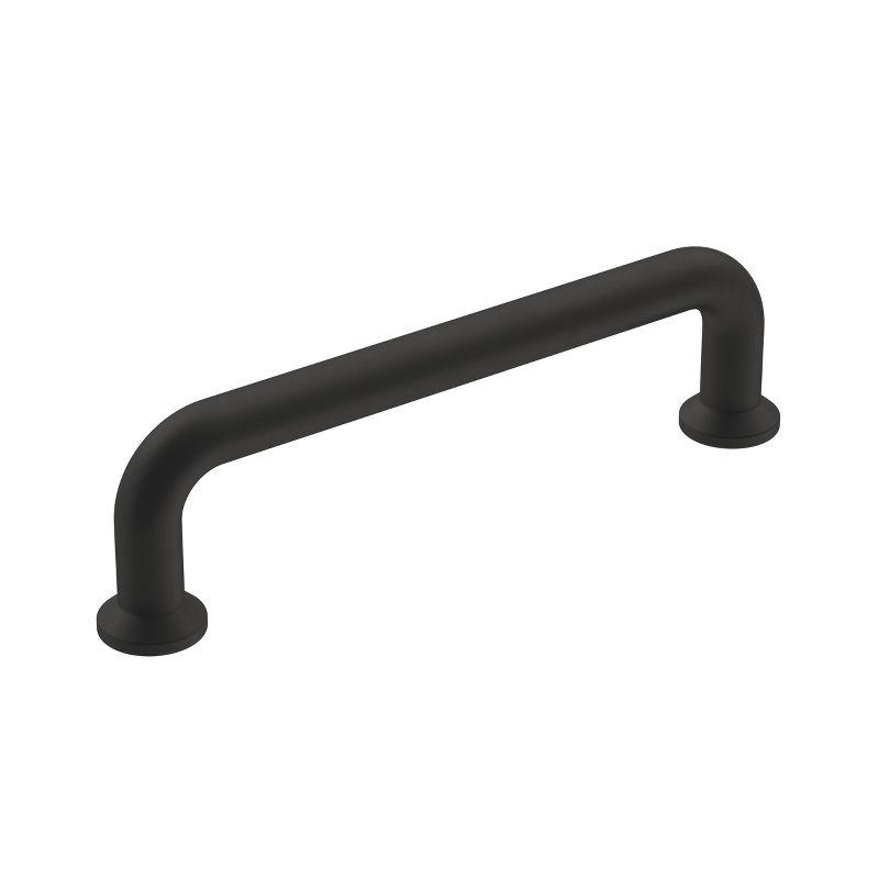 Matte Black Steel Cabinet and Drawer Pull Bar