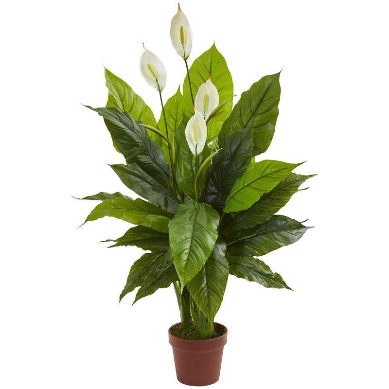 Primrue Spathiphyllum Artificial Plant (Real Touch) | Wayfair