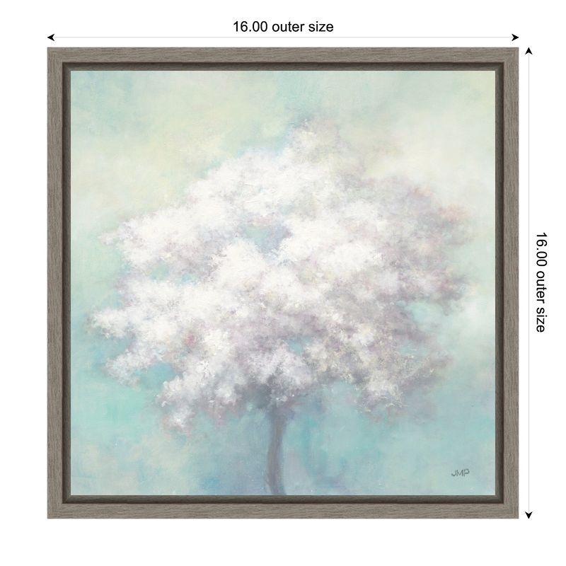 Amanti Art Spring Hope (Tree) by Wild Apple Canvas Wall Art Print Framed 16 x 16-in.