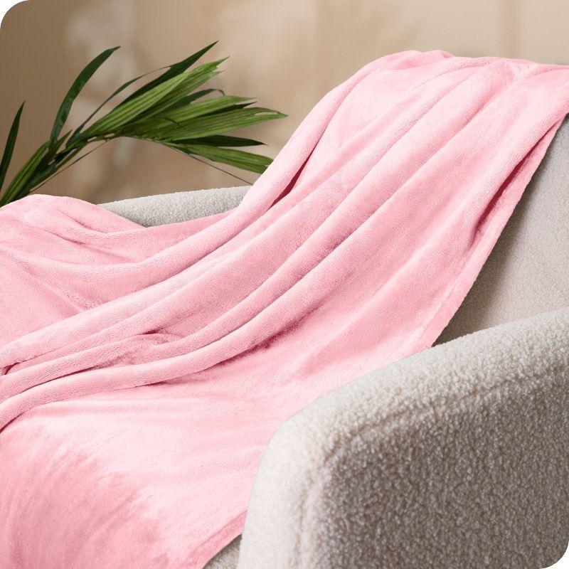 Microplush Fleece Bed Blanket by Bare Home