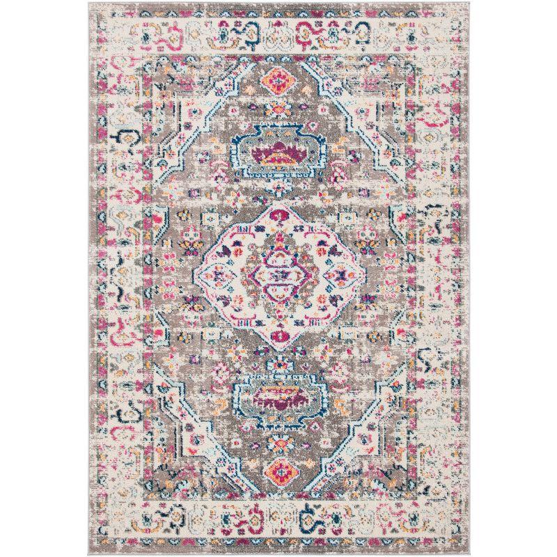 Madison MAD468 Power Loomed Indoor Area Rug - Taupe/Ivory - 8'x10' - Safavieh