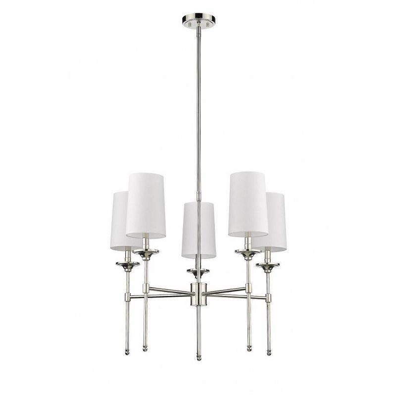 Hayse 5 - Light Dimmable Classic / Traditional Chandelier