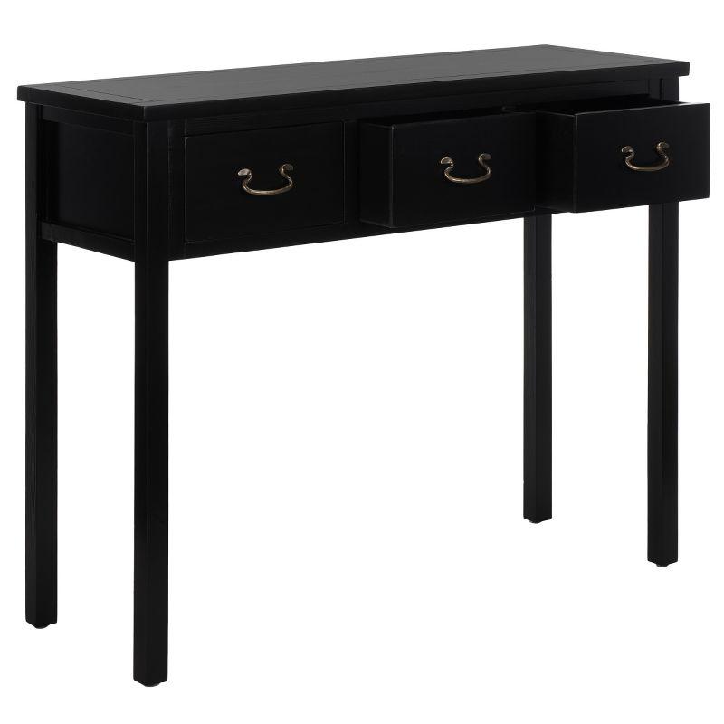 Cindy Console - AMH6568B - Black - Safavieh Couture