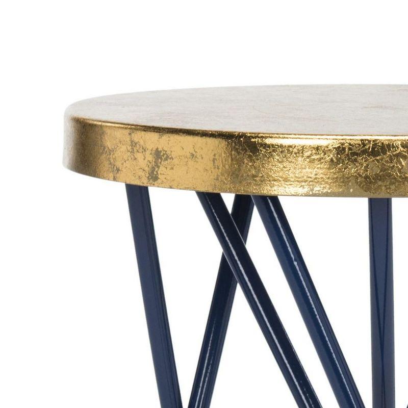 Lorna Gold Leaf Counter Stool  - Safavieh