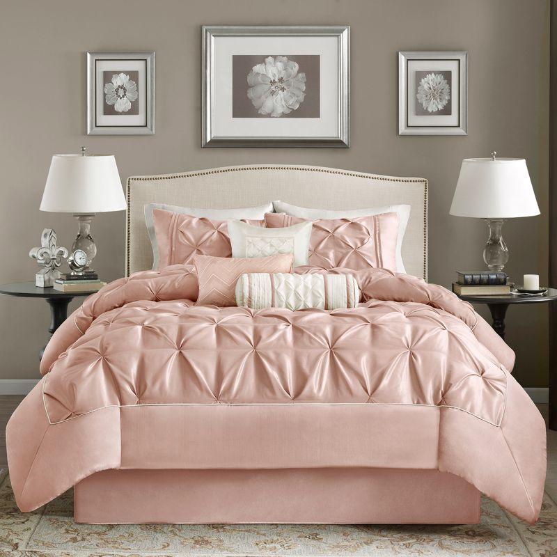 Laurel 7 Piece Tufted Comforter Set