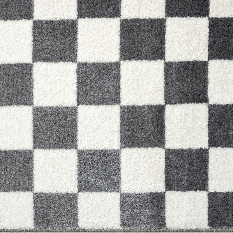 Luxe Weavers Geometric Checkered Area Rug