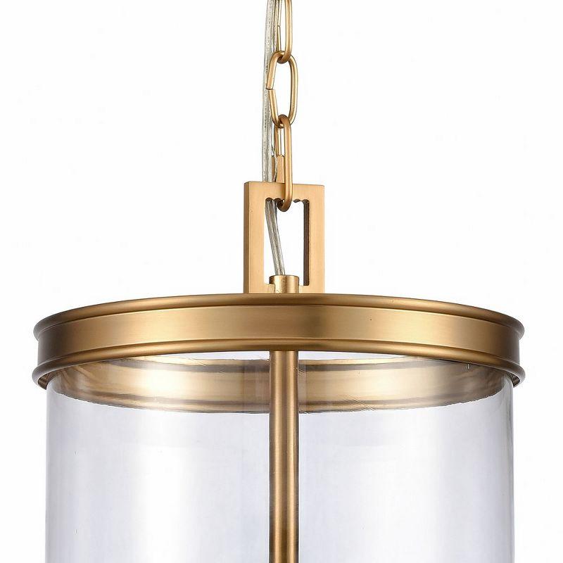 Elk Home Mendoza 3 - Light Pendant in  Brushed Gold