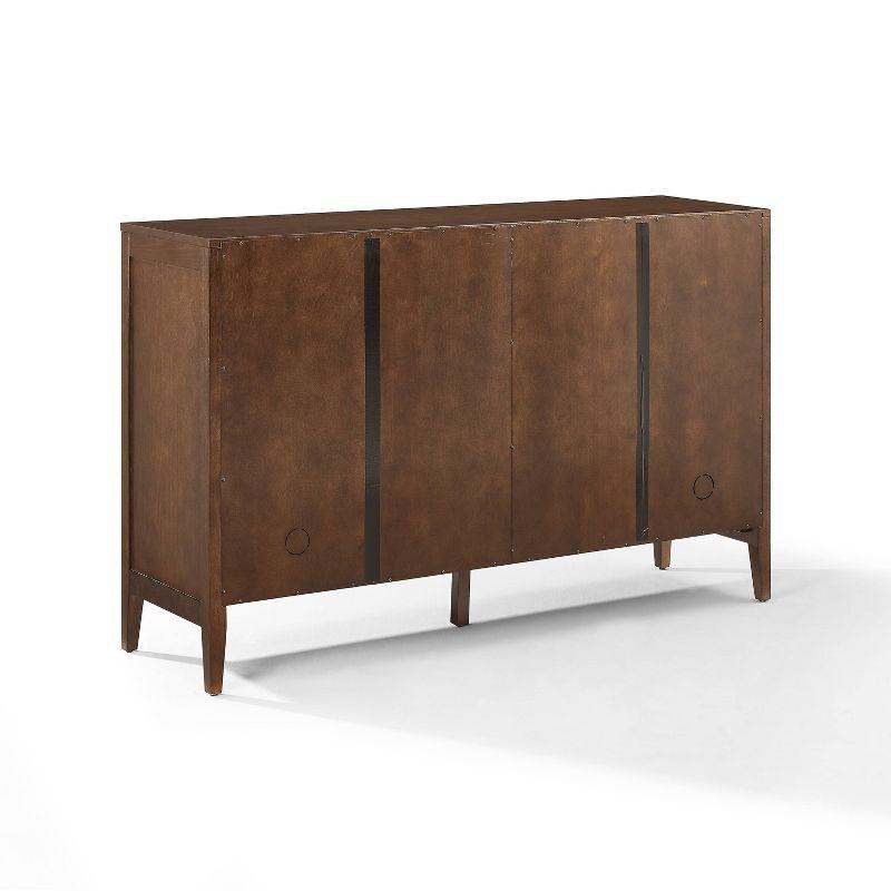 Crosley 56" Milo Sideboard Dark Brown