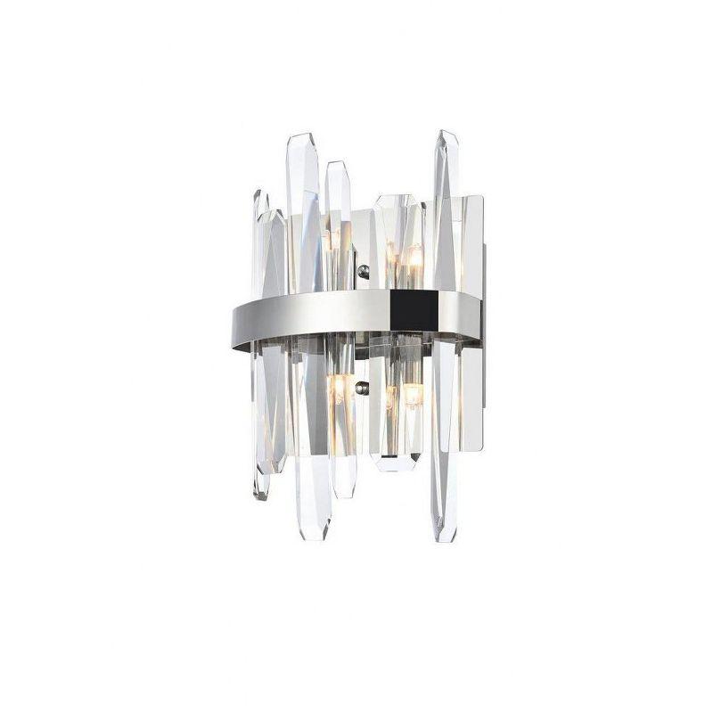 Elegant Lighting Serena 2 - Light Vanity in  Chrome