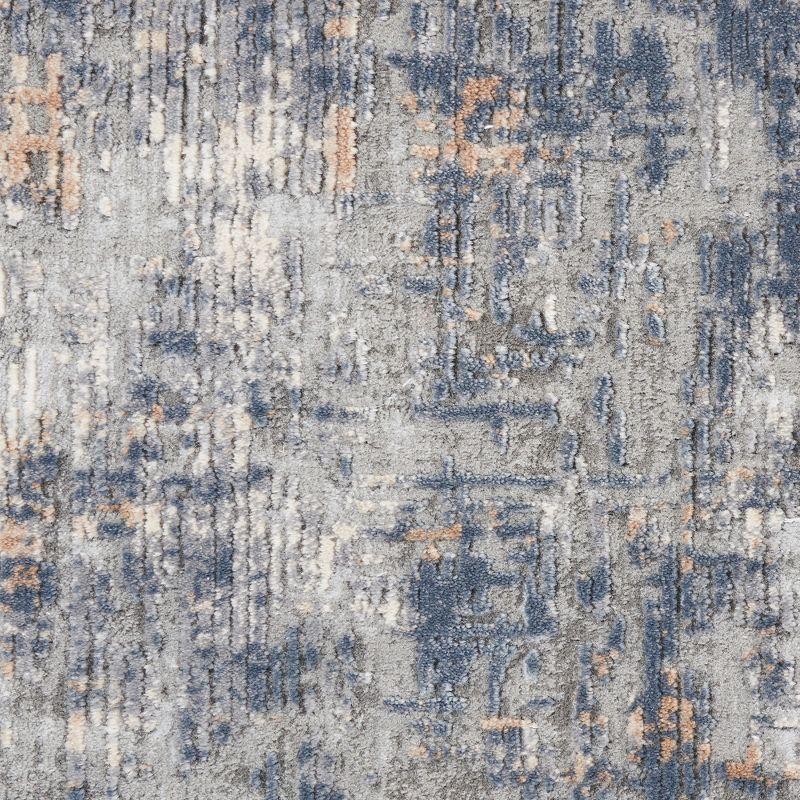 Nourison Rustic Textures Abstract Indoor Area Rug Grey/Beige 3'11" x 5'11"