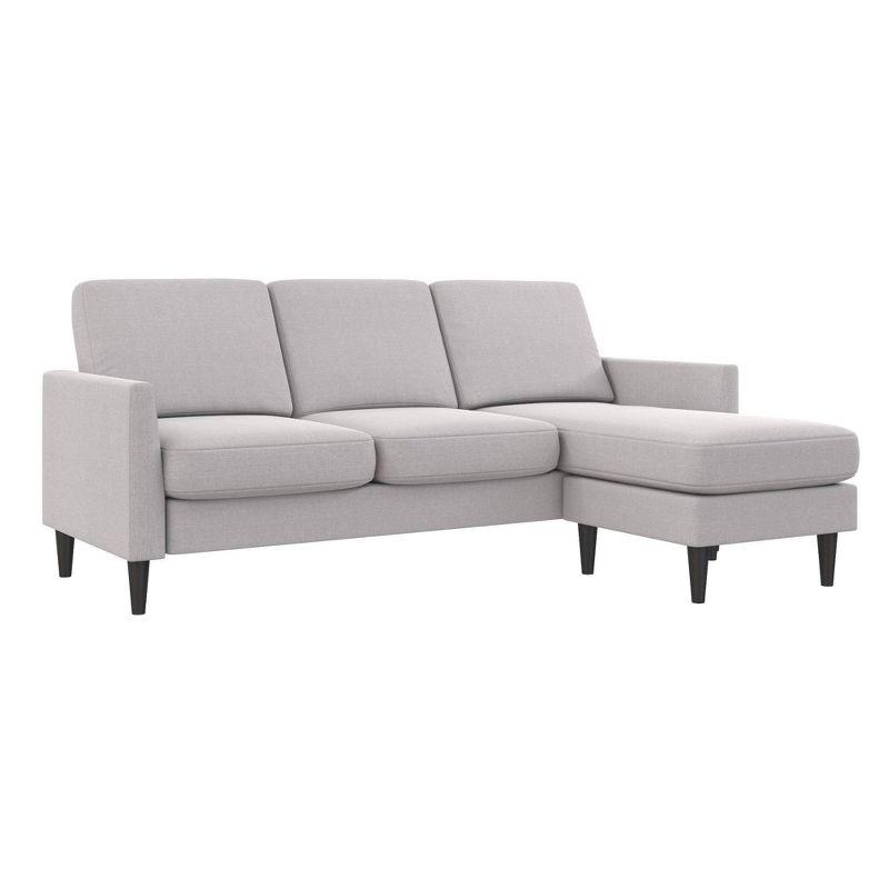 Winston 81.5" Wide Reversible Sofa & Chaise with Ottoman