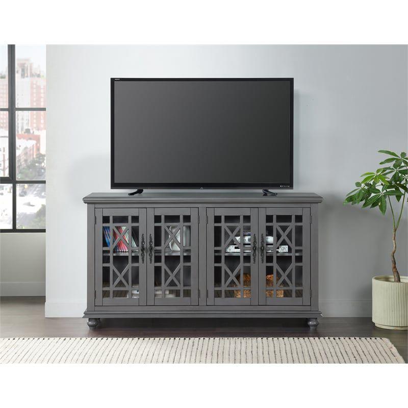 Martin Svensson Home Elegant 63" TV Stand Gray