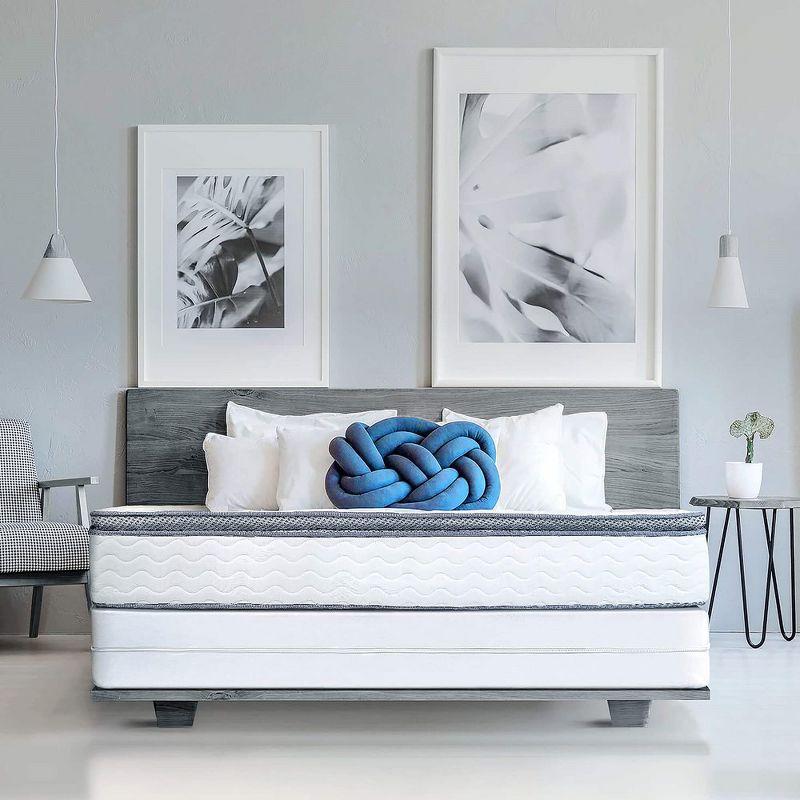 Guardmax Waterproof Twin Box Spring Encasement Protector with Zipper- White