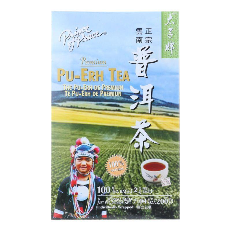 Prince Of Peace Premium Pu-Erh Tea - 1 box/7.04 oz, 100 bags