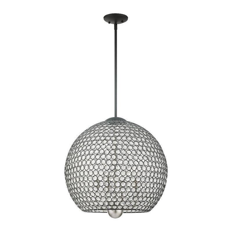 Ludie 4 - Light Dimmable Globe Chandelier