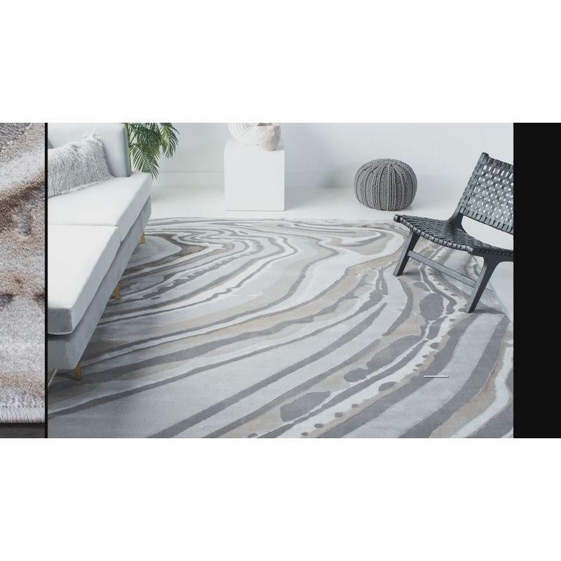 Craft CFT843 Loomed Indoor Area Rug - Gold/Grey - 9'x12' - Safavieh