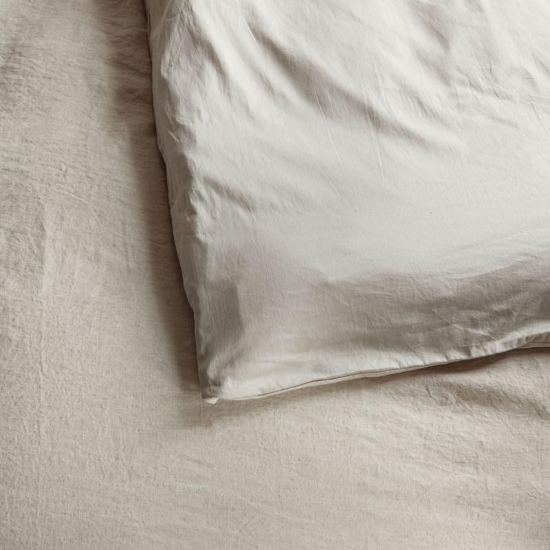 French Linen and Cotton Duvet Cover & Sham Set | BOKSER HOME