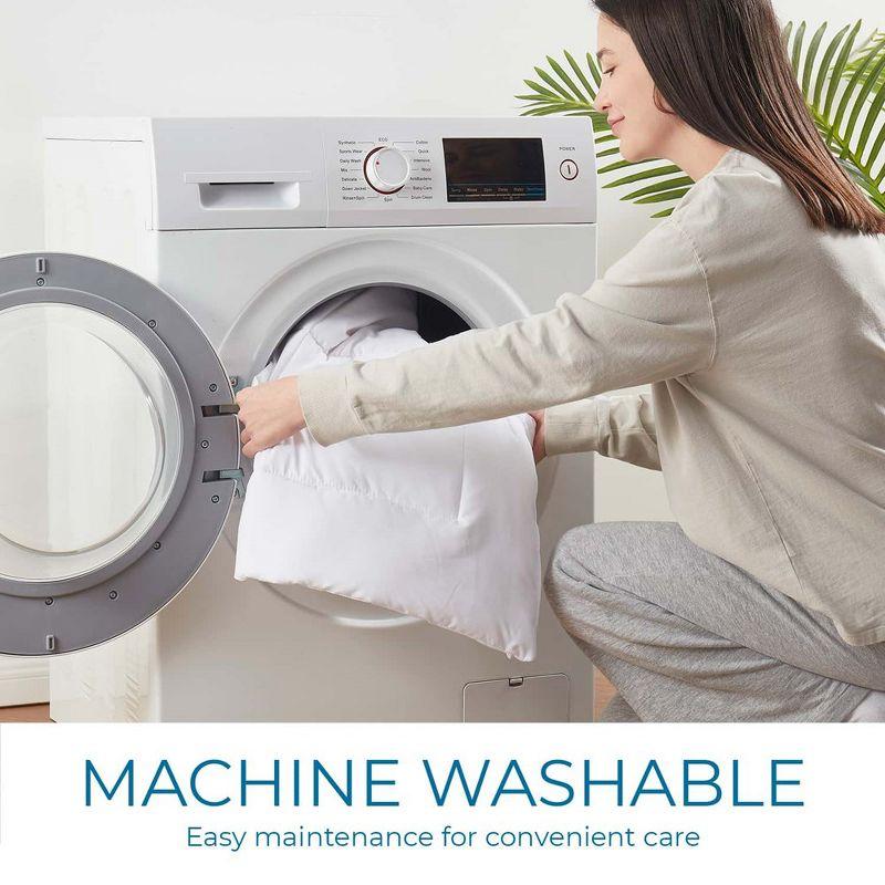 Nestl All Season Solid Lightweight Down Alternative Comforter