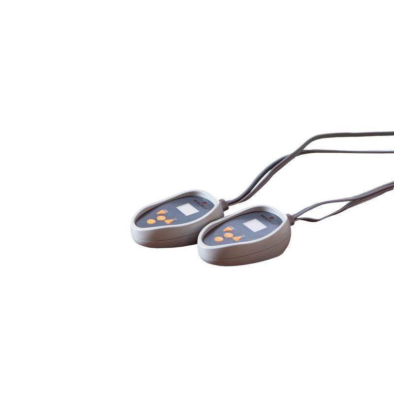 Woolrich Woolrich Heated Plush to Berber Grey Blanket Full