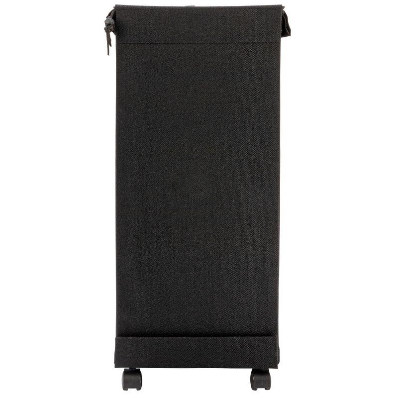Household Essentials Rolling Laundry Hamper with Handles