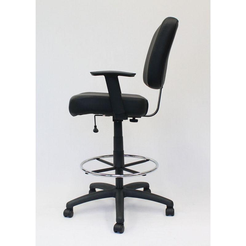 Modern Drafting Stool Black - Boss