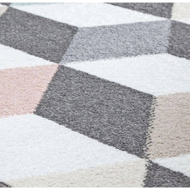 Rugs America Mika Geometric Contemporary Area Rug