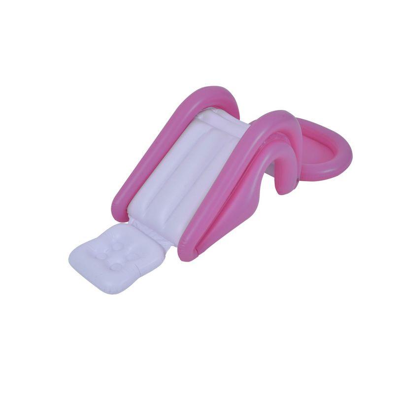 Pool Central 83" Inflatable Pink Flamingo Kiddie Pool with Sprayer