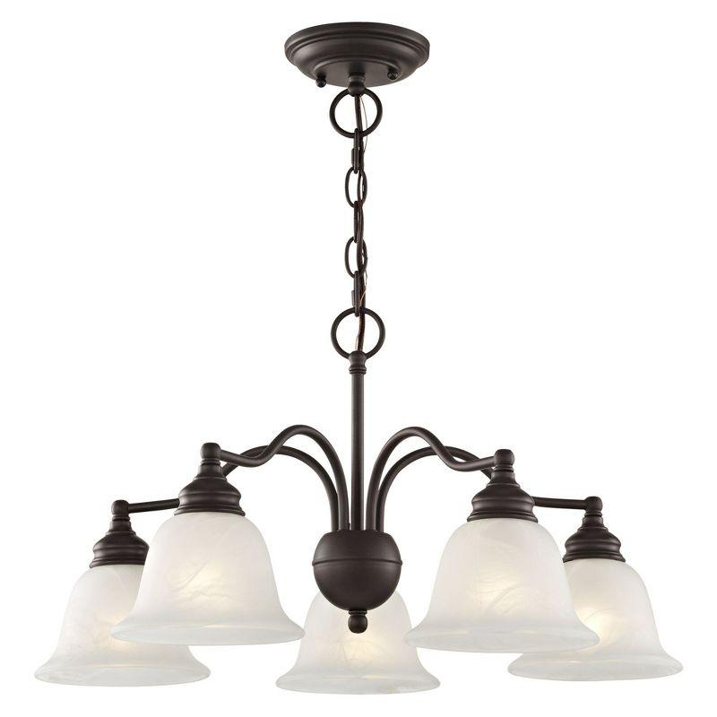 Livex Lighting Essex 5 - Light Chandelier in  Bronze