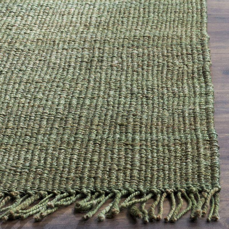 Natural Fiber NF368 Hand Woven Indoor Accent Rug - Green - 3'x5' - Safavieh