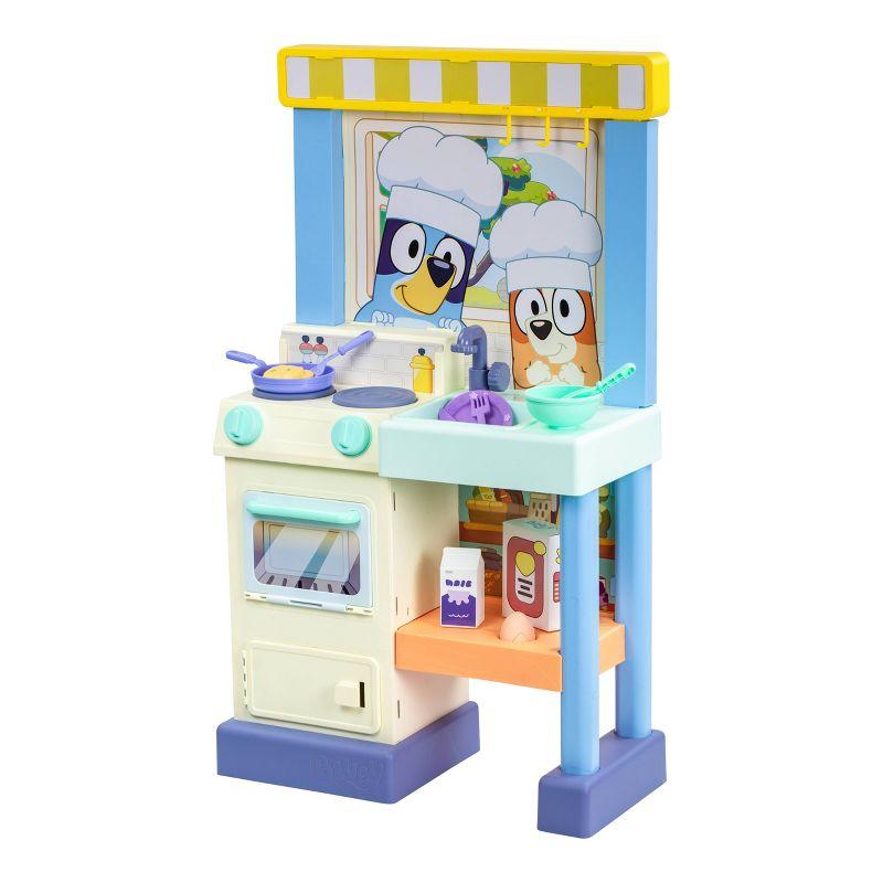 Blue and White Chef Kitchen Playset with Sounds and Lights