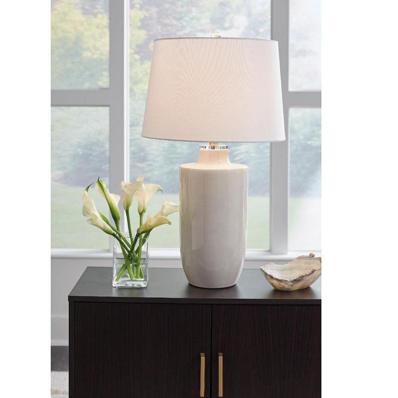 Signature Design by Ashley Cylener Table Lamp, Off White