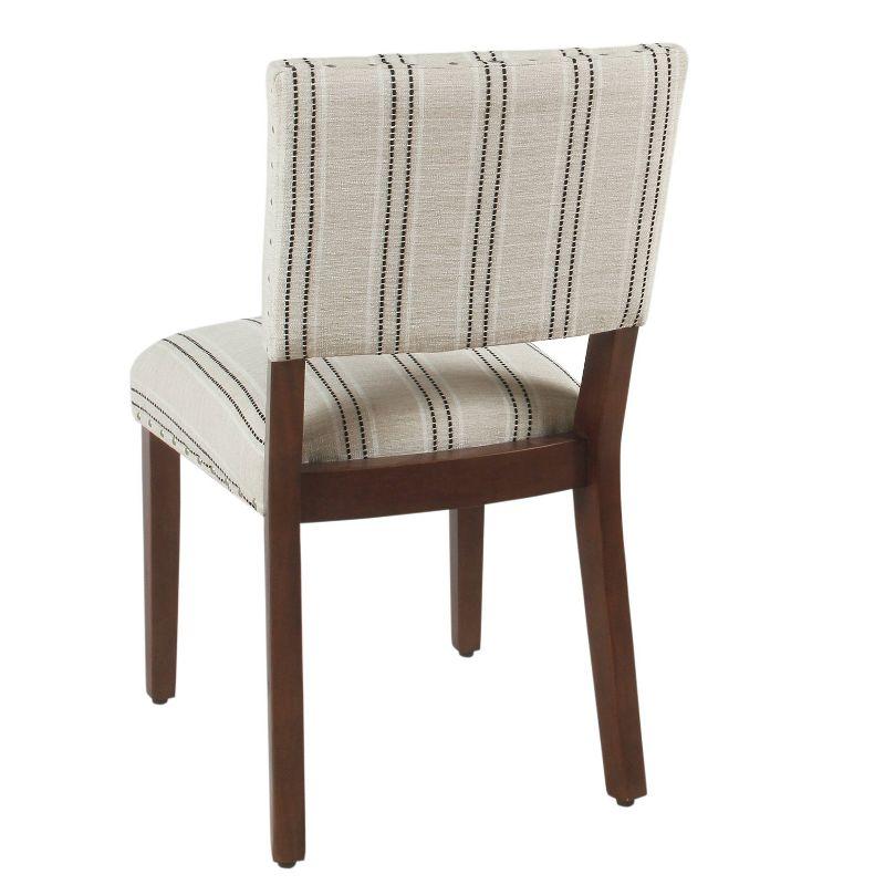 Set of 2 Stripe Dining Chairs - HomePop