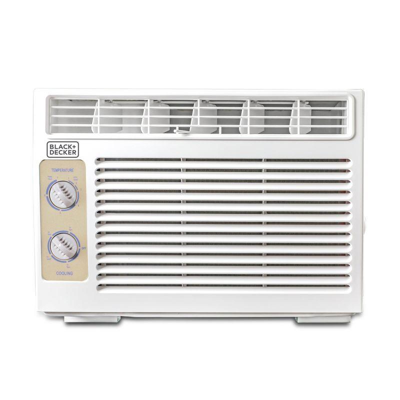 BLACK+DECKER BD05MWT6 Window Air Conditioner 5000 BTU, Cools Up to 150 Square Feet White