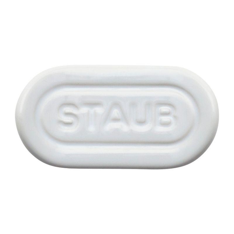 Staub Staub Ceramic Dinnerware 4-Piece Utensil Rest Set - White