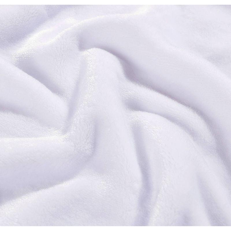 Tommy Bahama Home Tommy Bahama Solid Ultra Soft Plush Reversible Blanket
