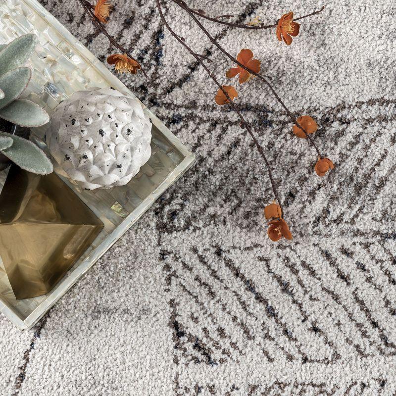 Nuloom Simone Global-Inspired Moroccan Cotton Blend Indoor Area Rug - Beige 5x7