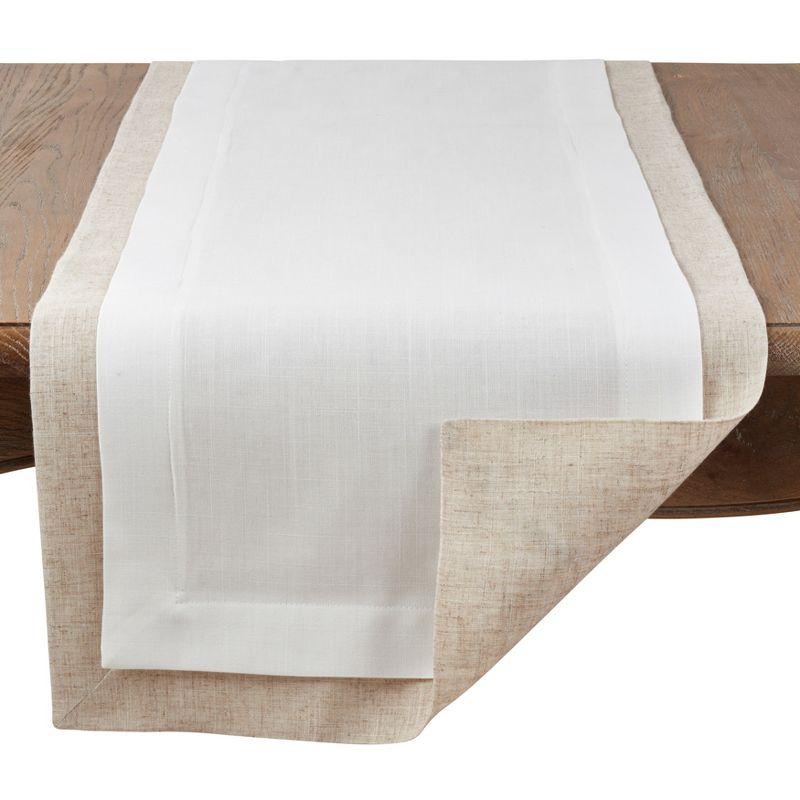 Saro Lifestyle Double Layer Table Runner